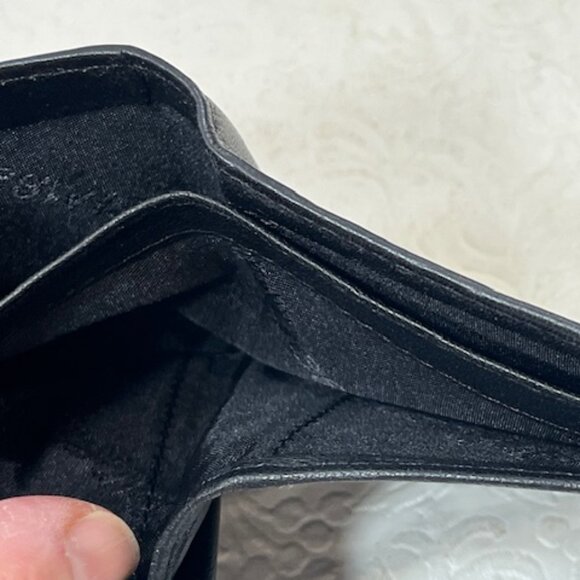 Alpine Swiss Black Soft Leather Bifold Wallet Made in India - Picture 9 of 14